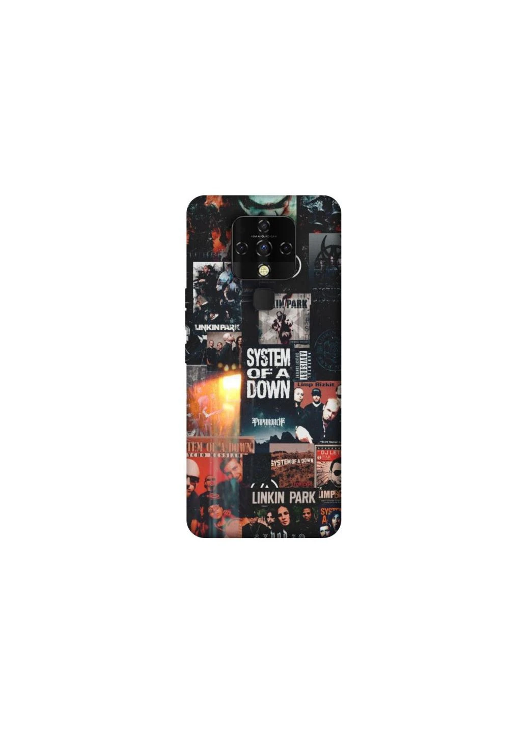 Чехол на TECNO Camon 16 SE Best abums ver.1 Frontalka (355317084)