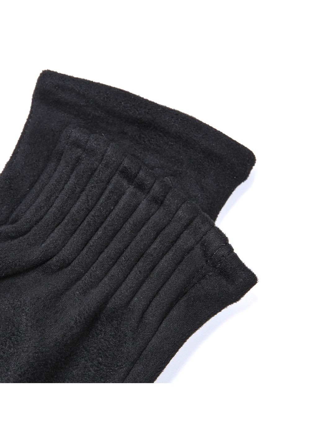 Рукавички Smart Touch жіночі екозамш чорні КІАНА LuckyLOOK 924-826 (362416043)