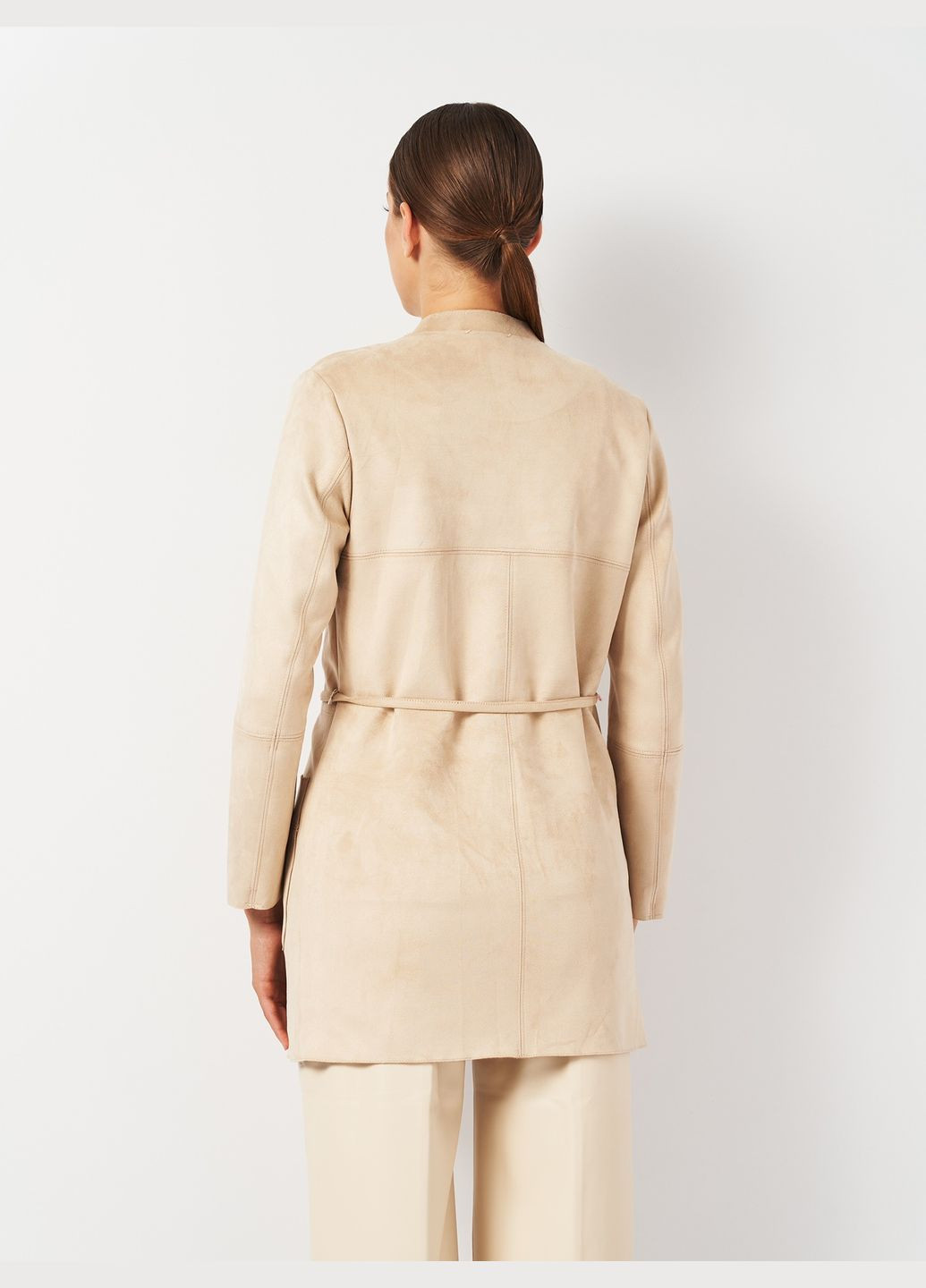 Светло-бежевое демисезонное Пальто H&M