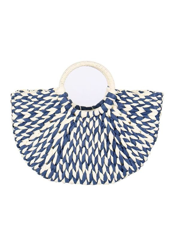 Женская плетёная соломенная сумка 10544 No Brand (344446886)