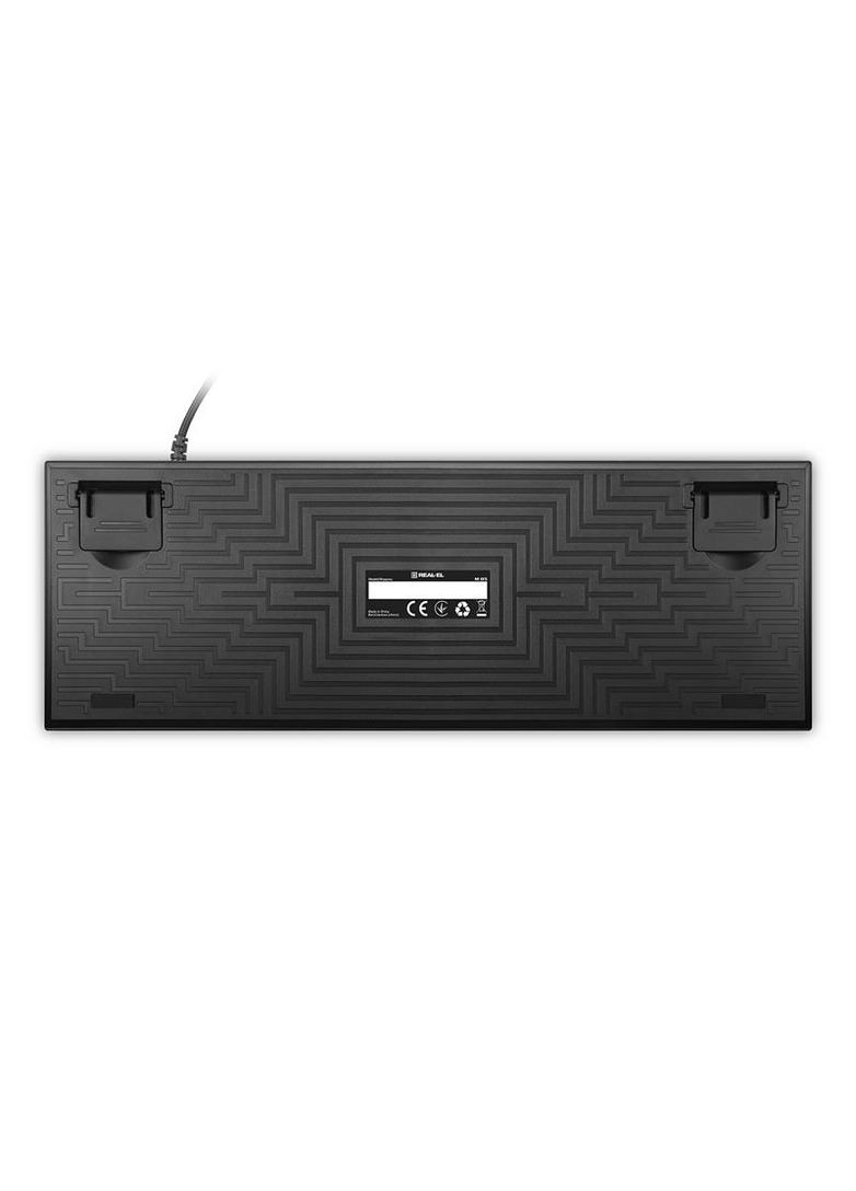 Клавіатура M 05 Grey USB Real-El (336959558)