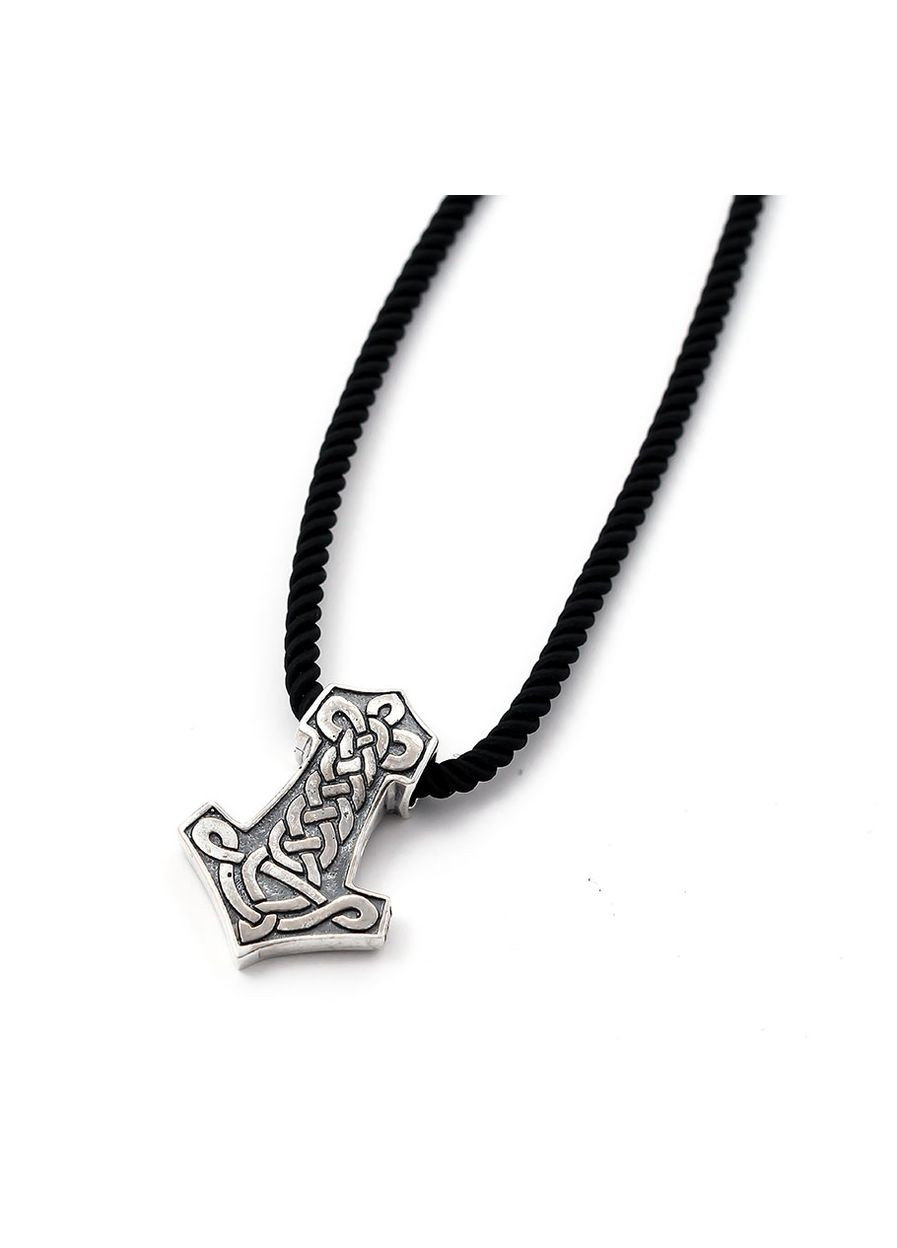Молот тора оберег 8909 Maxi Silver (337133239)