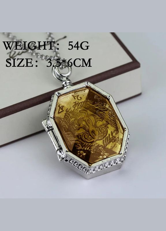 Медальон Салазара Слизерина 3,5*4,5 см No Brand (366293977)