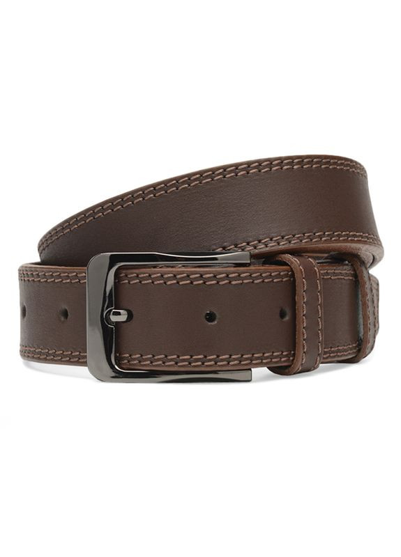 Чоловічий ремінь шкіряний Cv1mb22-125 Borsa Leather (302972562)