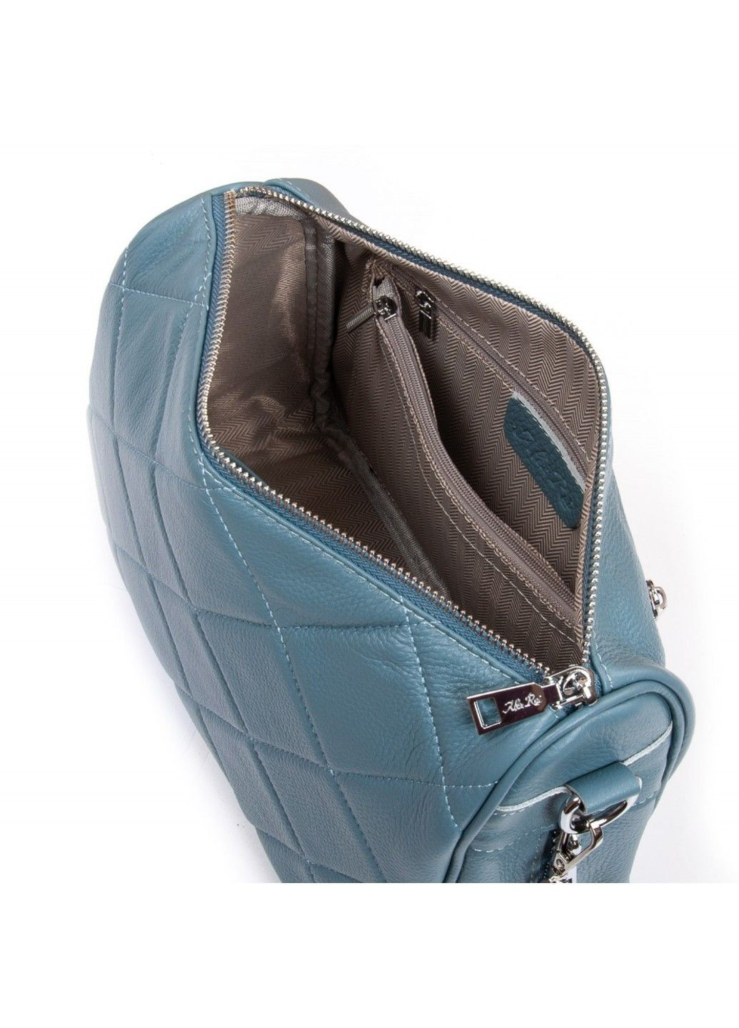 Жіноча шкіряна сумка класична 2034-9 blue Alex Rai (293765247)