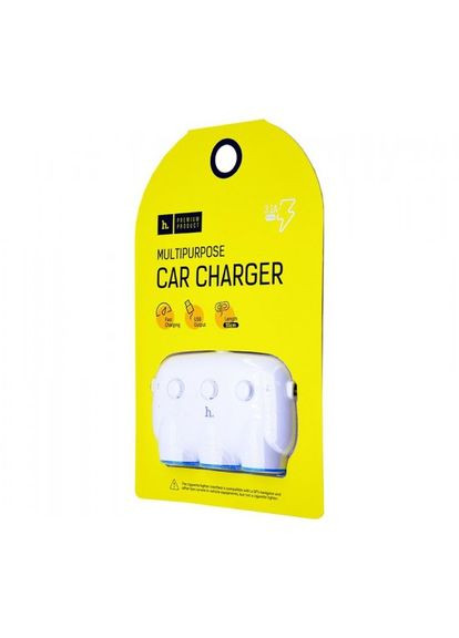 ОЗУ C1 Three in one Car charger White Hoco (297454568)