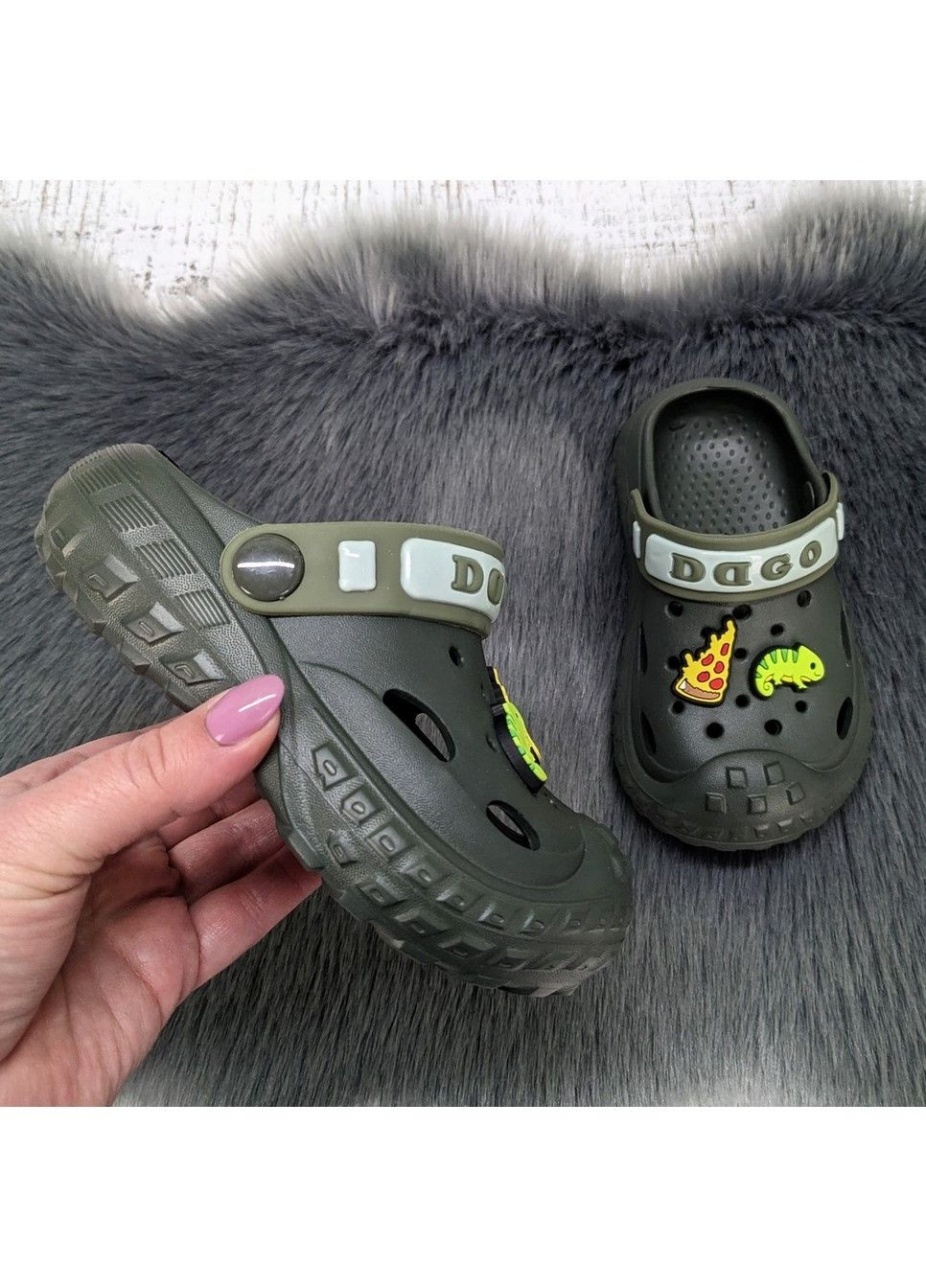 Кроксы сабо детские для мальчика Dago Style (333760014)
