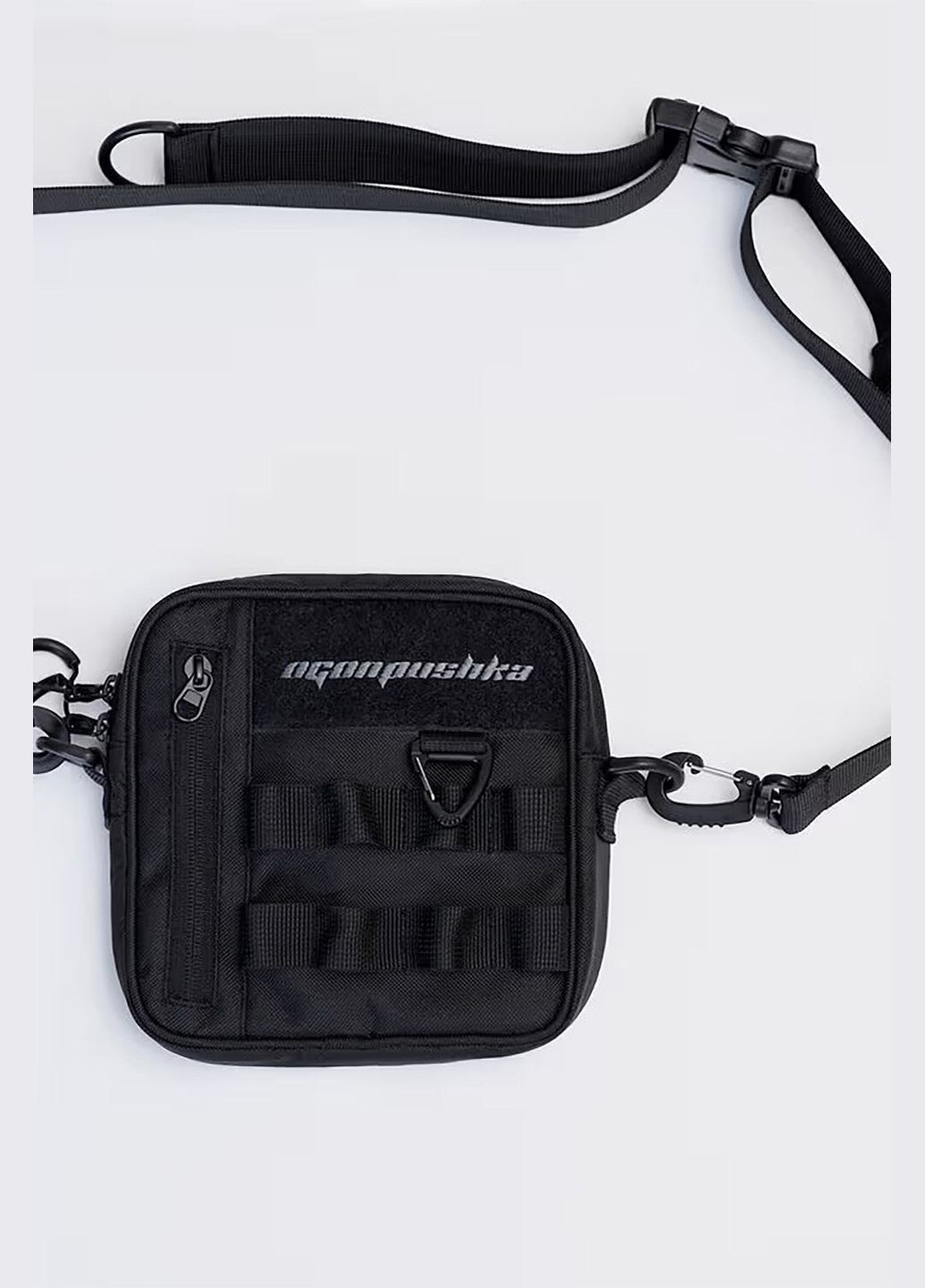 Мессенджер на плечо Cube черного цвета OGONPUSHKA (316448738)