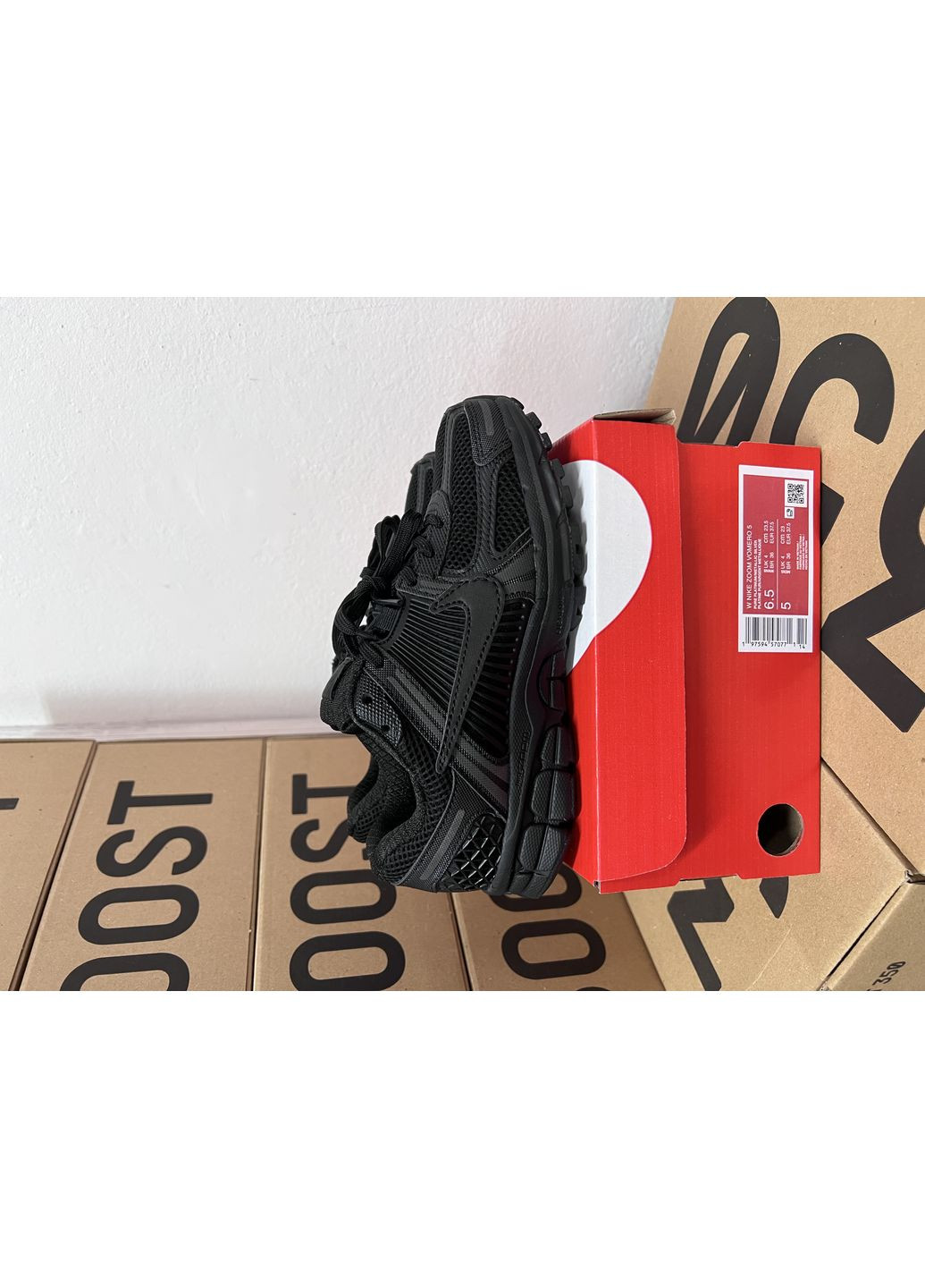 КРОСІВКИ ЖІНОЧІ NIKE VOMERO 5 BLACK НАЙК ВОМЕРО РОАМ 5 No Brand чорні демісезони (367167995)