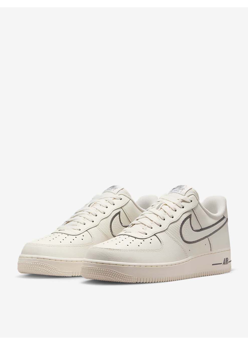 Белые демисезонные мужские кроссовки air force 1 07 белый Nike