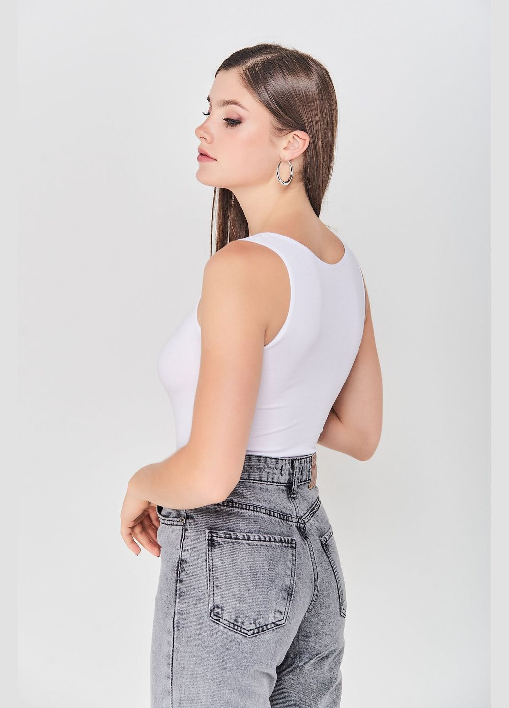 Боди-майка 0602 Белый (2000902313985A) shop (2000902313985) Ozkan (315970442)