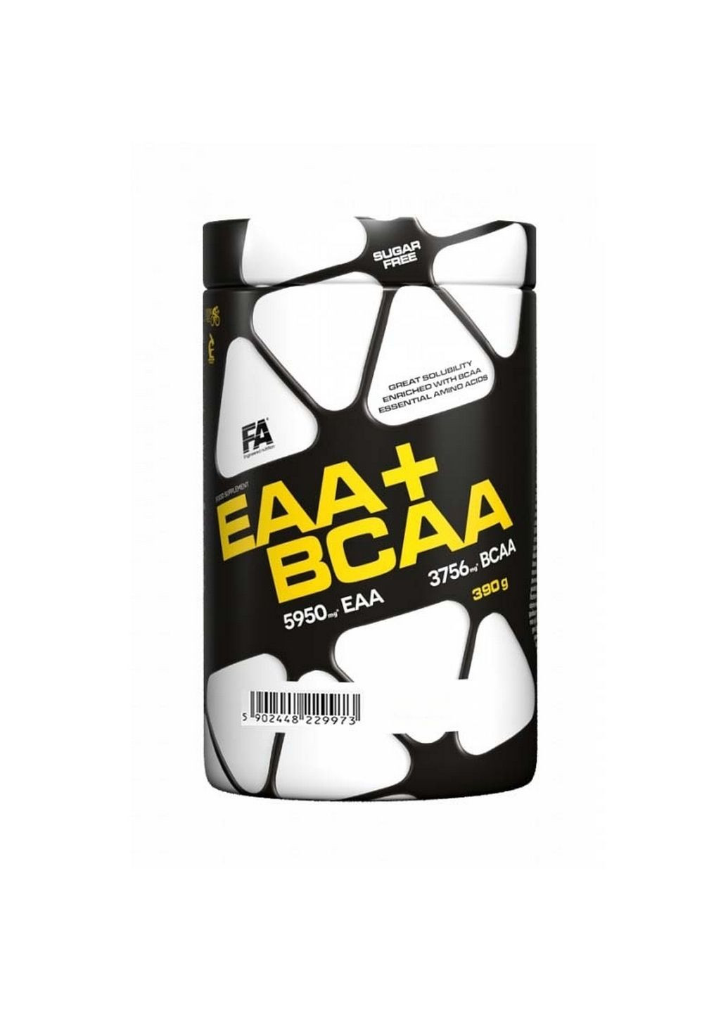 Амінокислота EAA+BCAA, 390 грам Ожина-ананас Fitness Authority (293339430)
