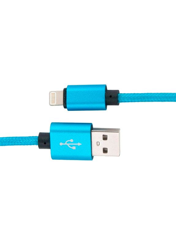 Кабель Lightning USB 3.0 1 м Blue (NTK-L-MT-BLUE) DENGOS (316695908)