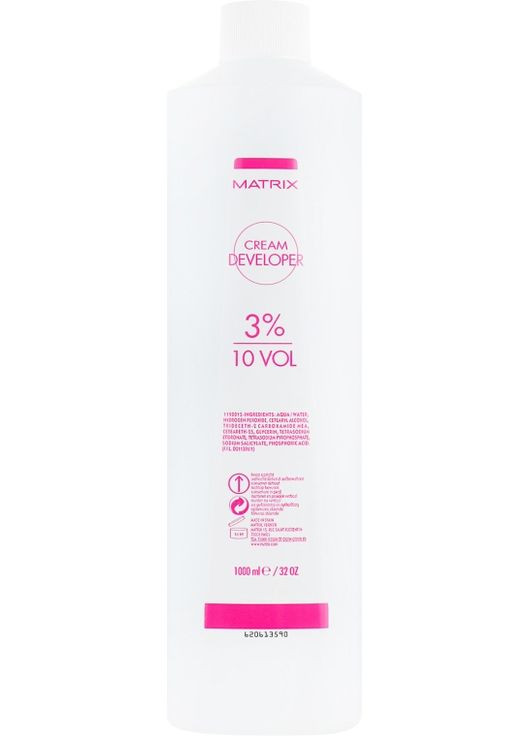 Крем-оксидант Cream Developer 10 Vol. 3 % 1000ml (12859-143987) Matrix (368661109)