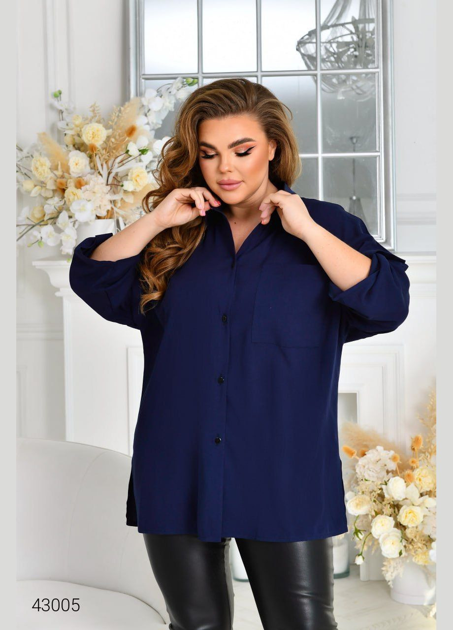 Жіноча сорочка великих розмірів Liton (303106463)