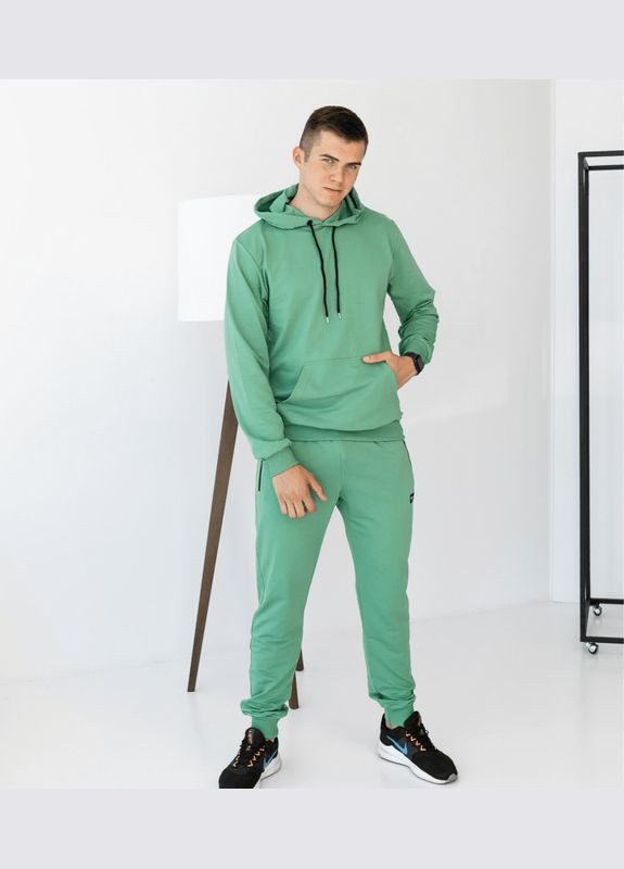 Однотонний спортивний костюм з худі Hector (355652311)
