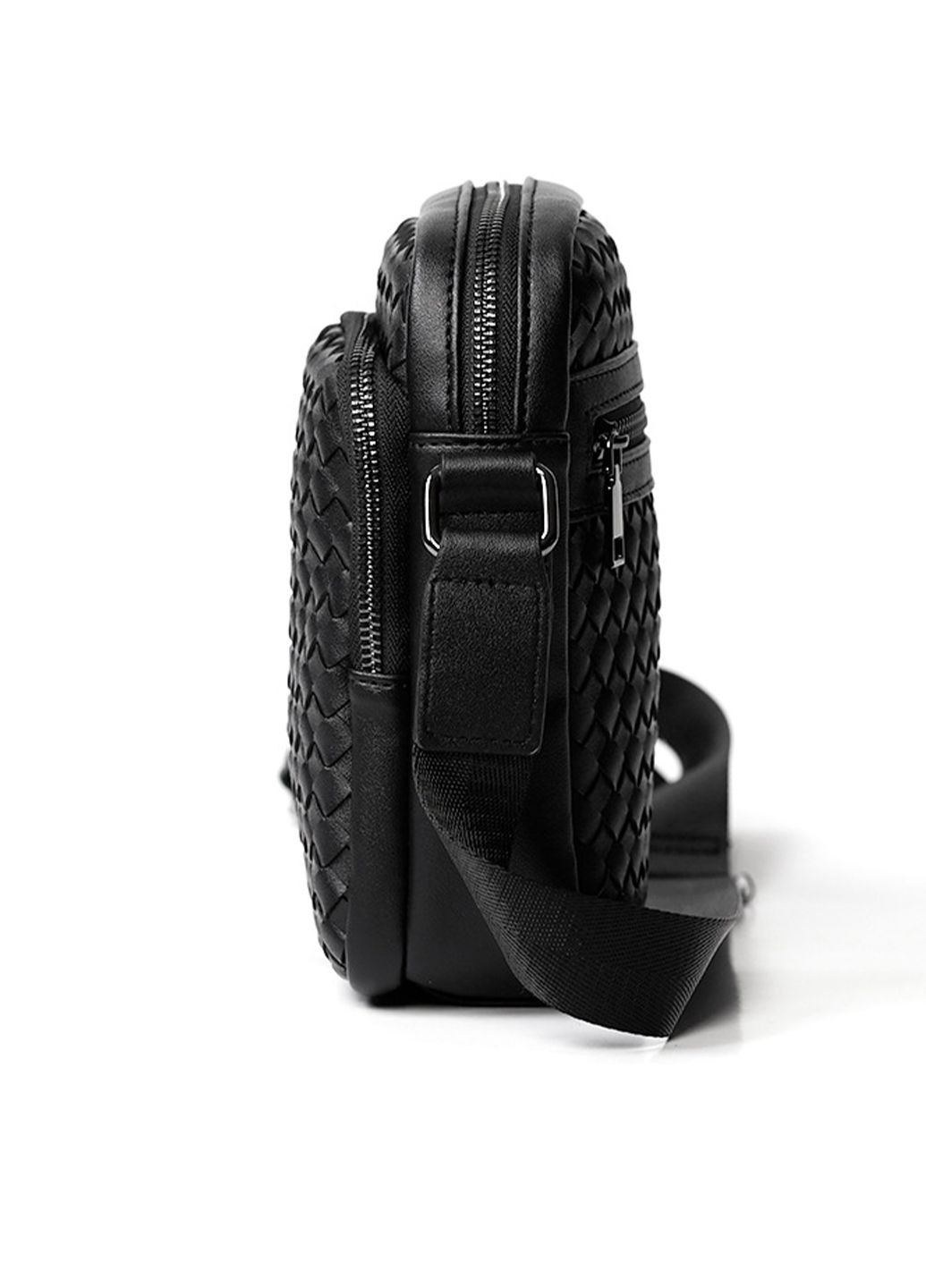 Чоловіча сумка з плетеної шкіри Corze XM1040 (299897914)