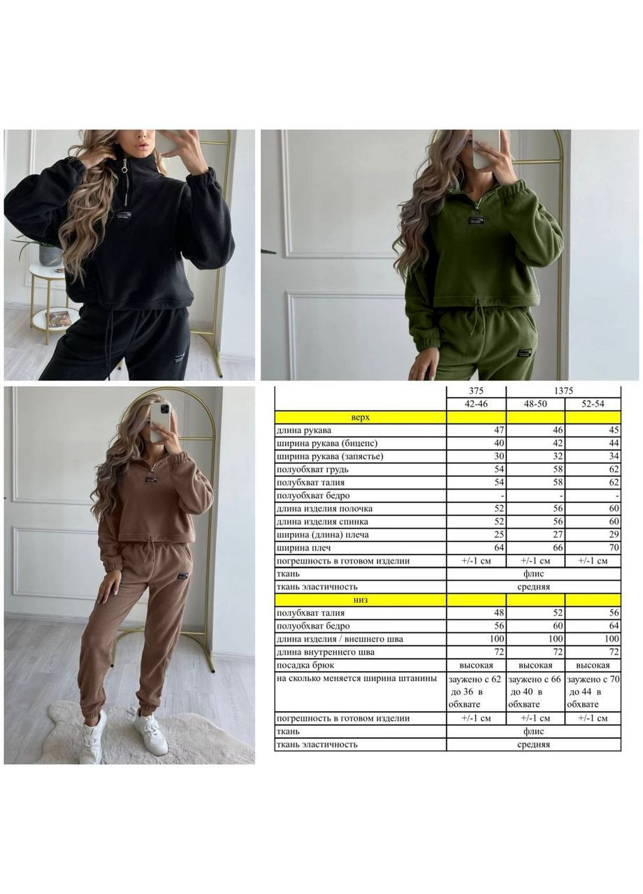 Костюм теплый флис Турция, свитшот и штаны Україна (363761431)