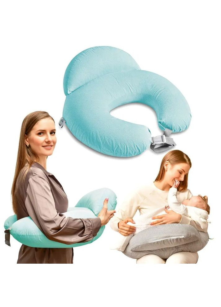 Подушка для кормления 60х70х16 - Диванчик серая мята IDEIA (322112100)