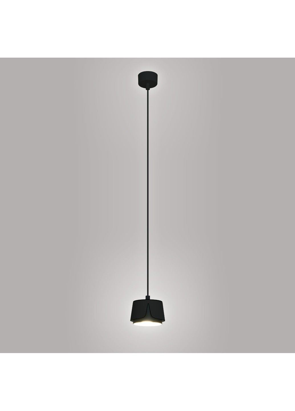 Світильник підвісний TELA R 100x1000 мм Чорно-білий для лампи GX53 ESLLSE (323652055)