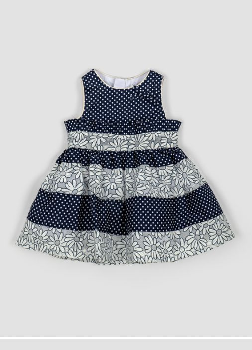 Синее платье для девочки Gaialuna (299789550)