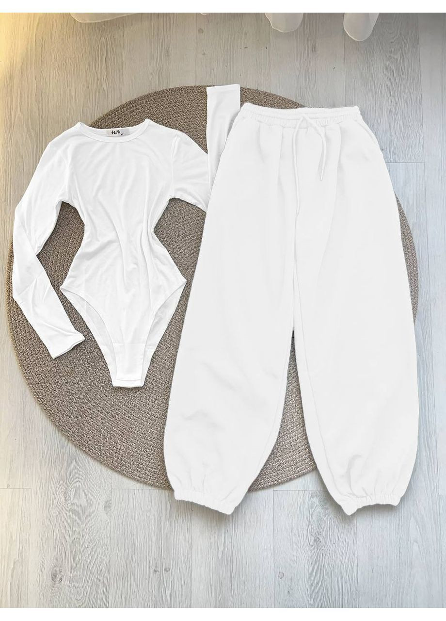 Жіночий спортивний костюм з боді FINO Mode (365656481)