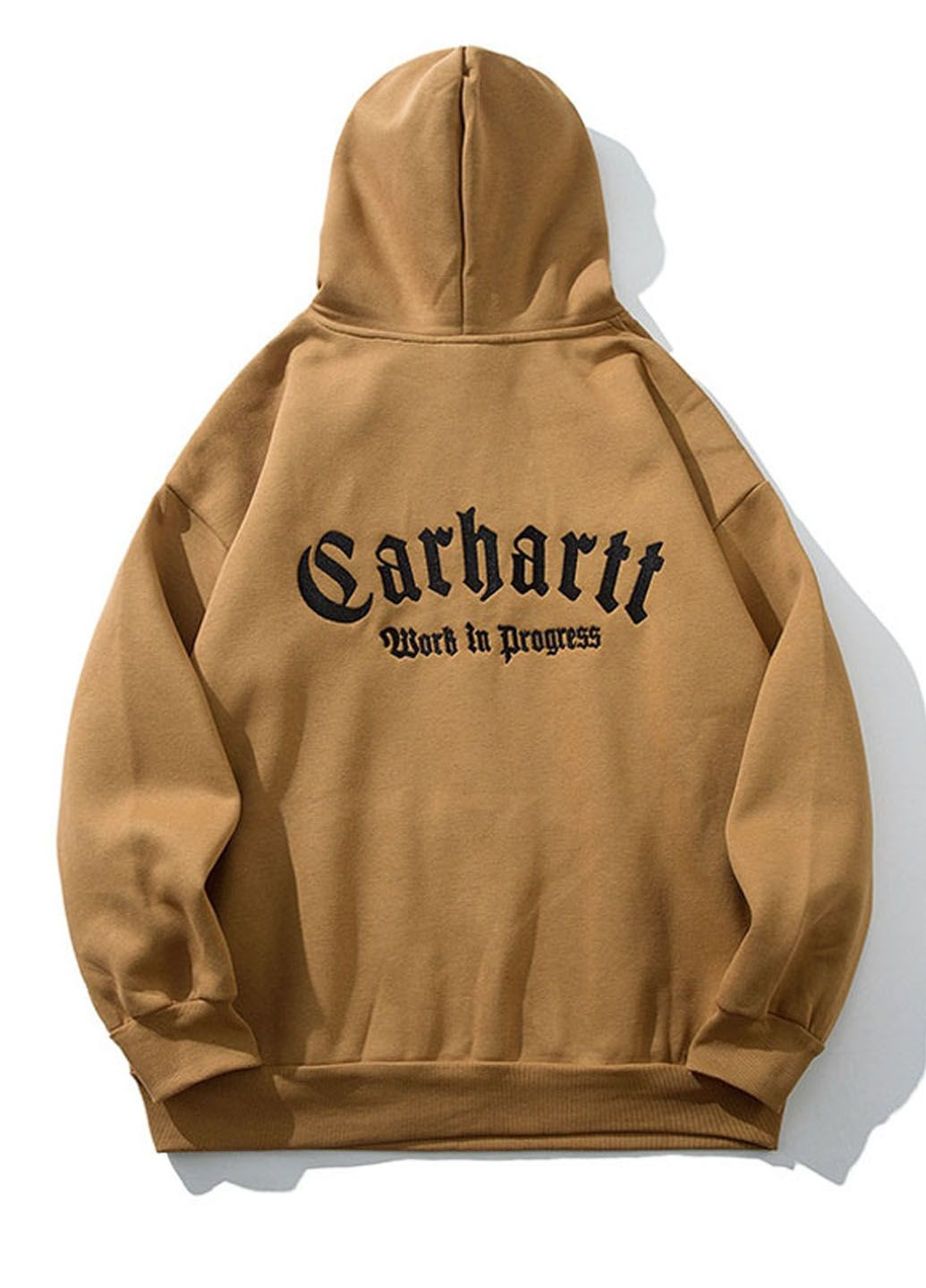 Теплый худи на флисе цвет коричневый Carhartt (304390833)
