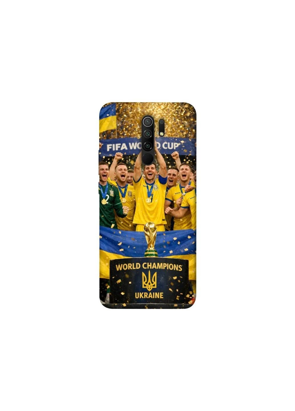 Чохол на Xiaomi Redmi 9 UA-Football ver.5 Frontalka (385501160)