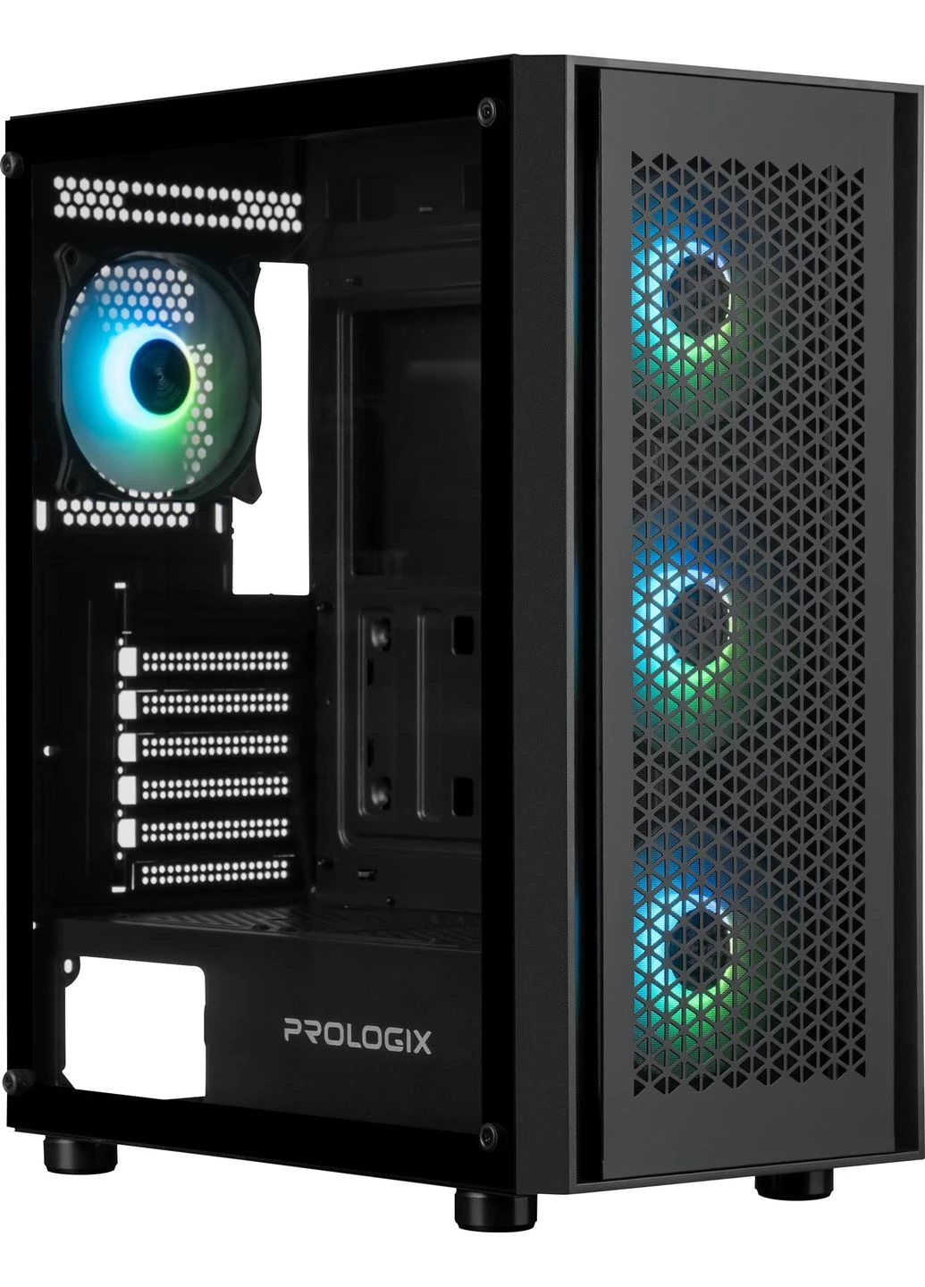 Корпус Glower GM-07RBA Black Prologix (391349463)