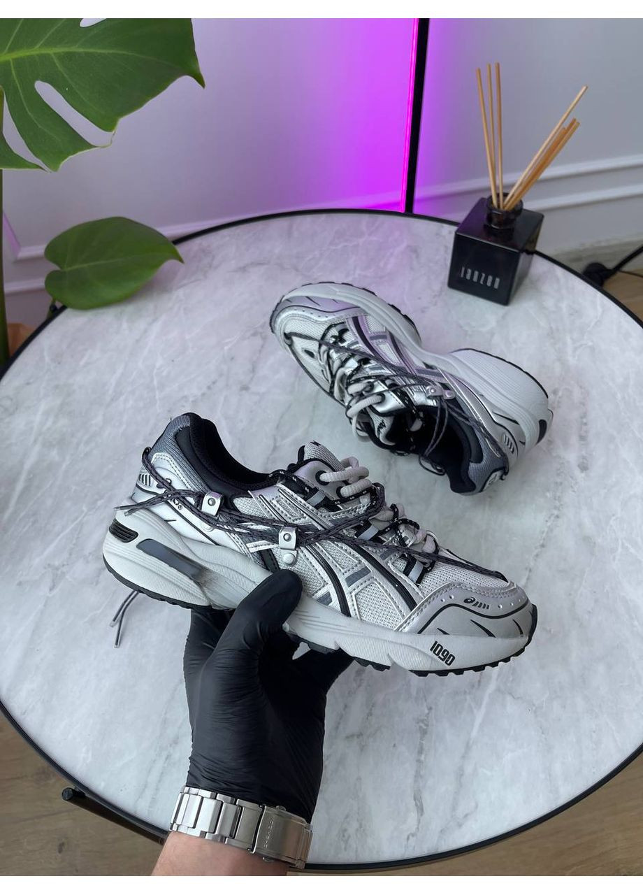 Кросівки жіночі Asics GEL-1090 x Anderson Bell Black Silver | Асікс Гель-1090 Андерсон Белл срібні No Brand срібні демісезони (361784324)