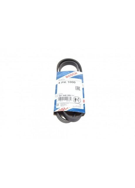Ремень генератора Mazda 323 89-04/ Mitsubishi Pajero II 94-99 (4PK1000) 1 987 948 359 RU63 Bosch (366117947)