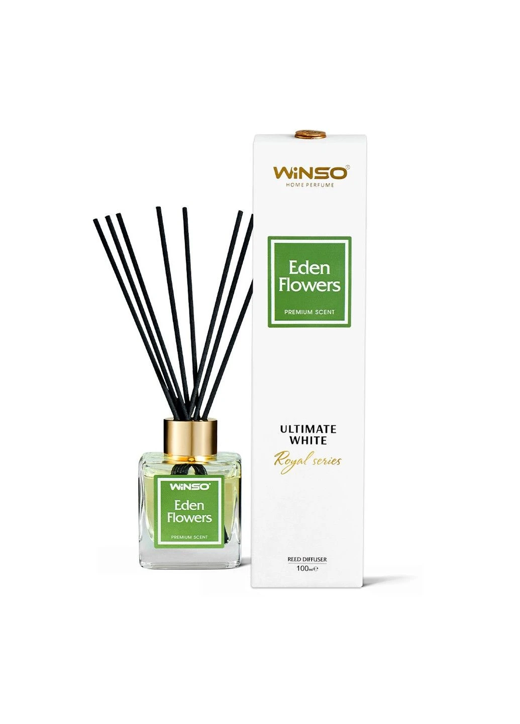 Аромадифузор Ultimate White Eden Flowers 100 мл – свіжий букет конвалій і жасмину Winso (346483932)