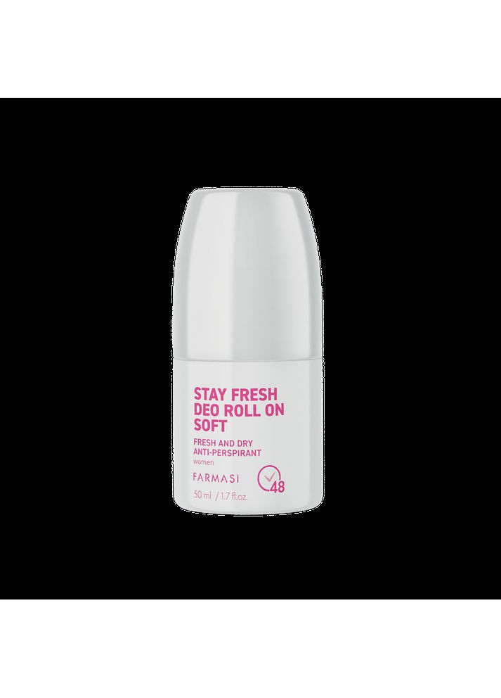 Жіночий роликовий антиперспірант Soft 50 мл Farmasi (294944807)