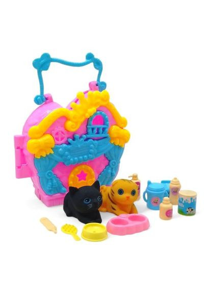 Домик с животными MIC игровой набор для девочек с питомцами и аксессуарами для ролевых игр ProDobro (367101416)