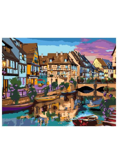 Картина по номерам (4823098538479) Rosa Start Colorful Сity 35 х 45 см (366158866)