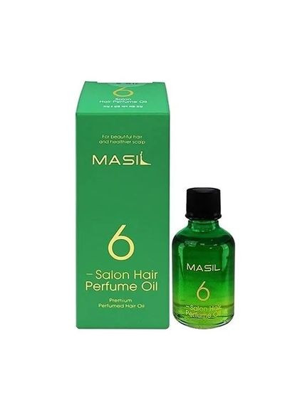Парфюмированное масло для реставрации и защиты от волос Масиль 6 Салон волос Парфюмерия Масло 50 мл MASIL (358499511)