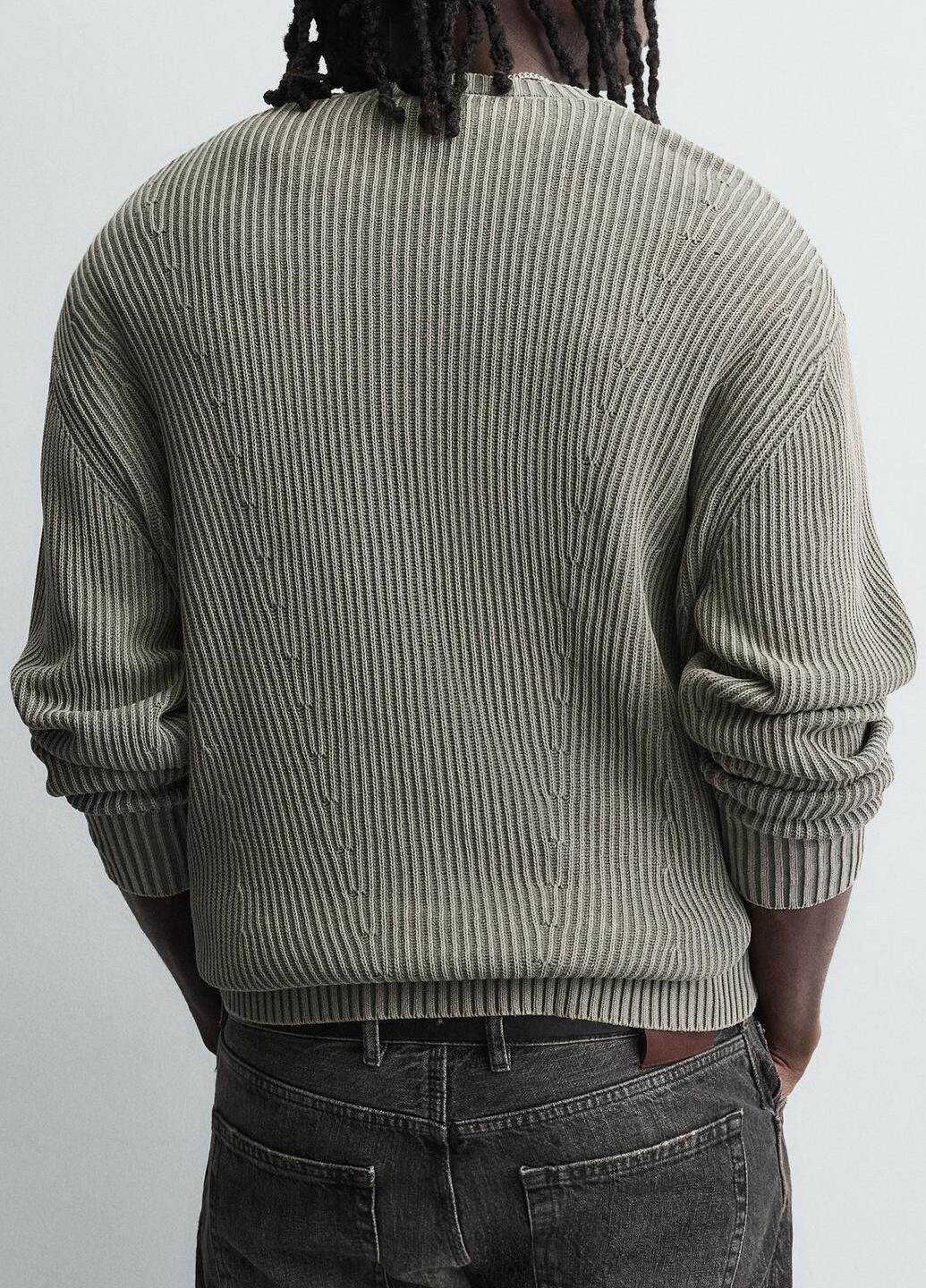 Зелений демісезонний светр Zara