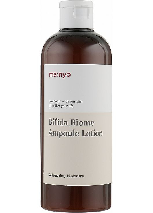 Ампульний зміцнювальний лосьйон для обличчя з біфідобактеріями Bifida Biome Ampoule Lotion 300ml (998347-25629) Manyo (368626366)
