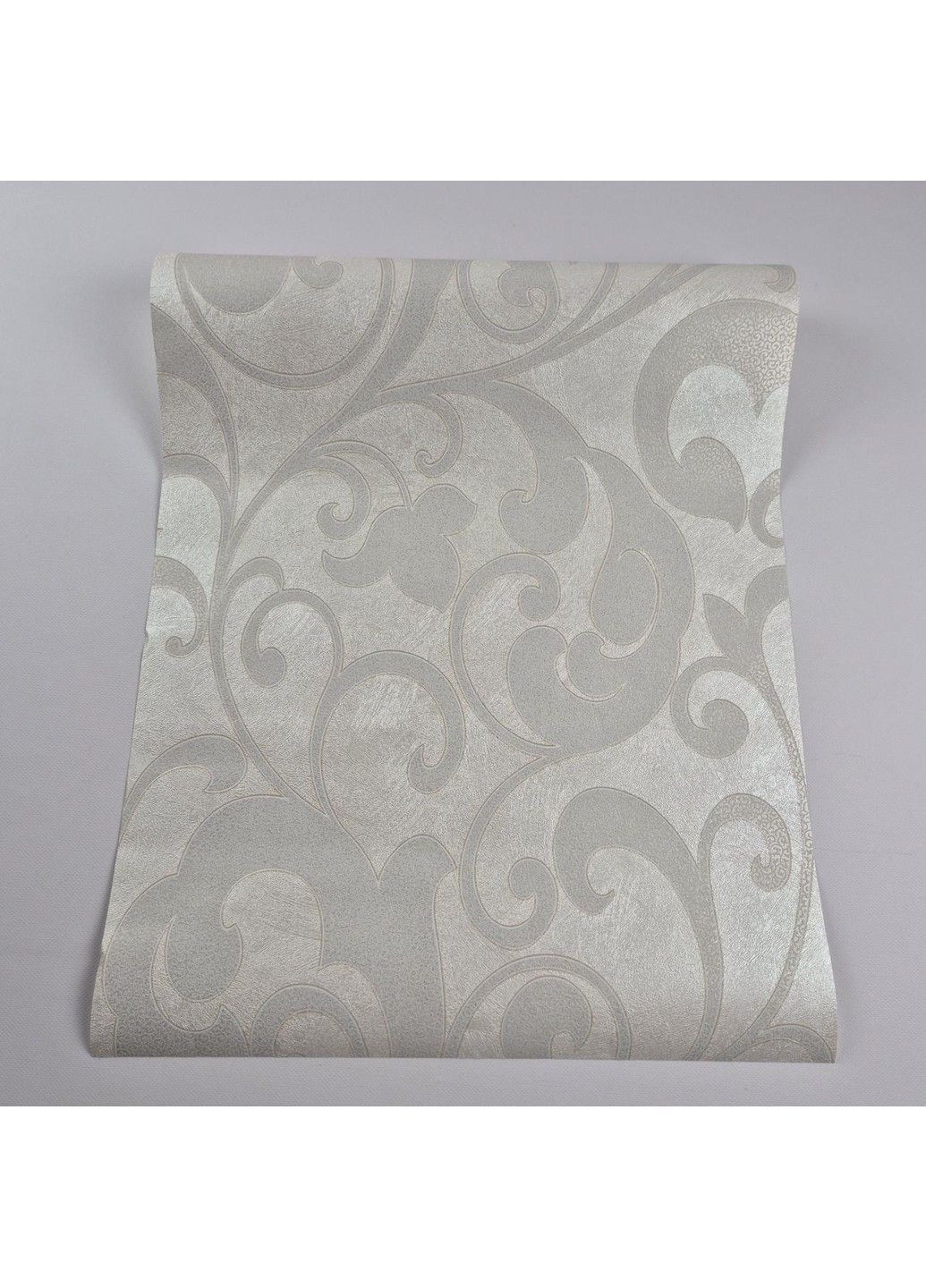 Шпалери вінілові на флізеліні 0.53 × 10.05 м 56809, сіро-бежеві — для спальні, вітальні, коридору MARBURG (368895804)