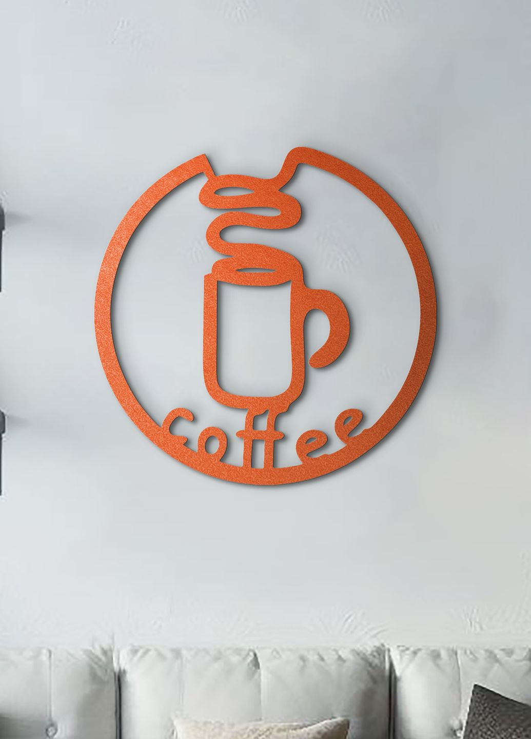 Декоративное панно из дерева, интерьерная картина на стену "Дрип кофе", стиль минимализм 30х30 см Woodyard (291843167)