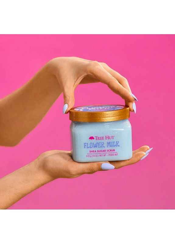 Скраб для тела Flower Milk Sugar Scrub, 510 г Tree Hut (371140199)