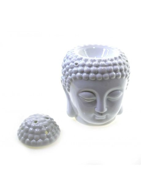 Аромалампа "Будда" белая (14х9х9 см) No Brand (306848369)