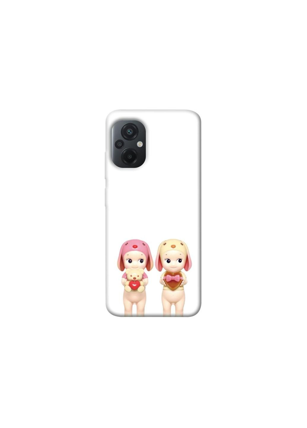 Чехол на Xiaomi Poco M5 Puppy Love Duo Frontalka (352204730)