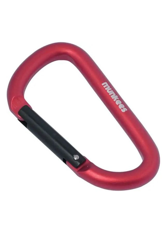 3208 карабін D 8 мм x 80 мм red (3208-RD) Munkees (315031171)