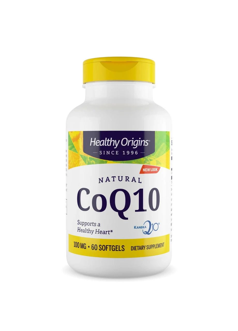Коензим Q10,, Kaneka Q10 (CoQ10 Gels), 100 мг, 60 капсул Healthy Origins (362369978)