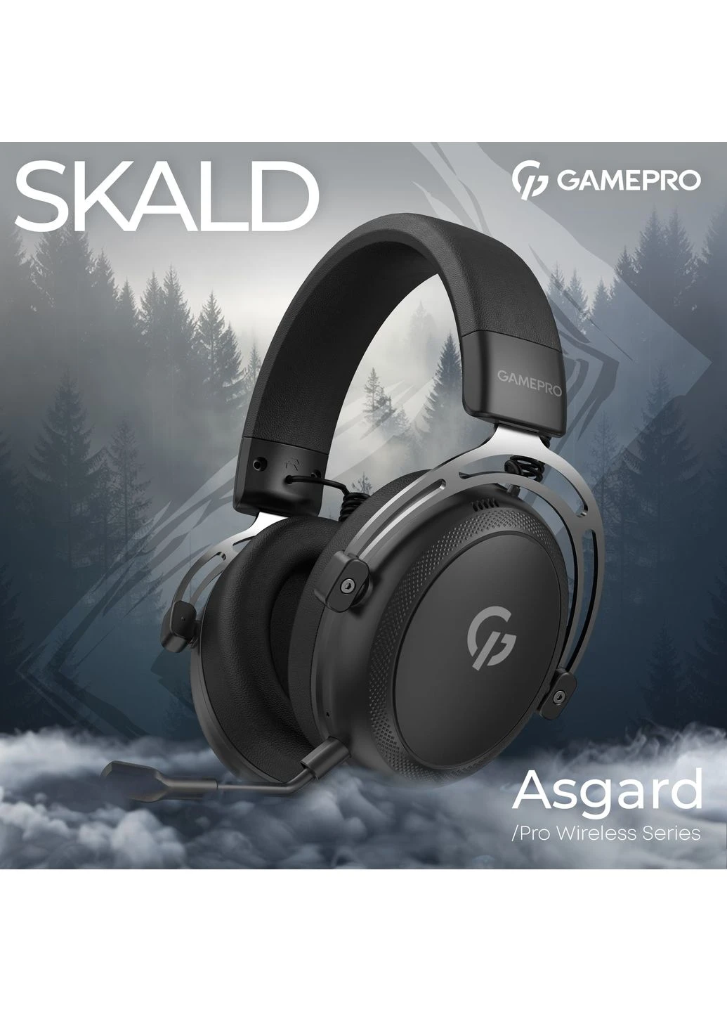 Гарнитура Asgard Skald Black (HSW160B) GAMEPRO (374598801)