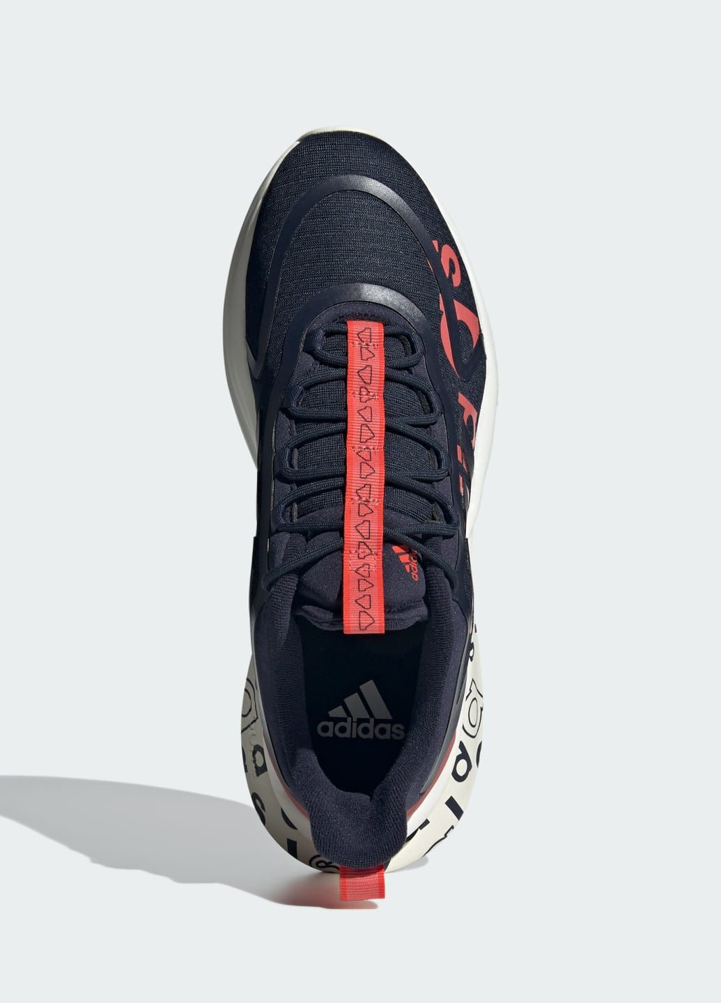 Білі всесезон кросівки alphabounce+ adidas