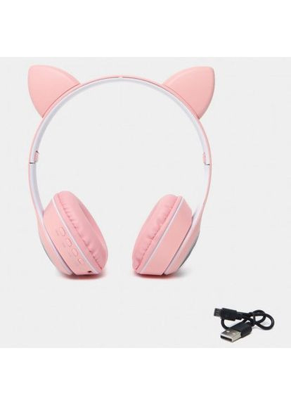 Навушники бездротові дитячі з вушками якісні Cat VZV 23M, Мультяшні навушники з котячими вушками HP-24 No Brand (361375708)