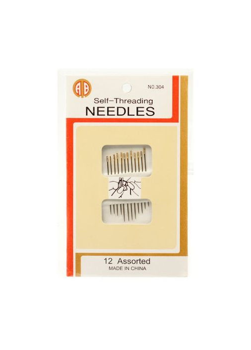 Набір голок №304 для людей зі слабким зором, ручне шиття, 12 шт No Brand (340484902)