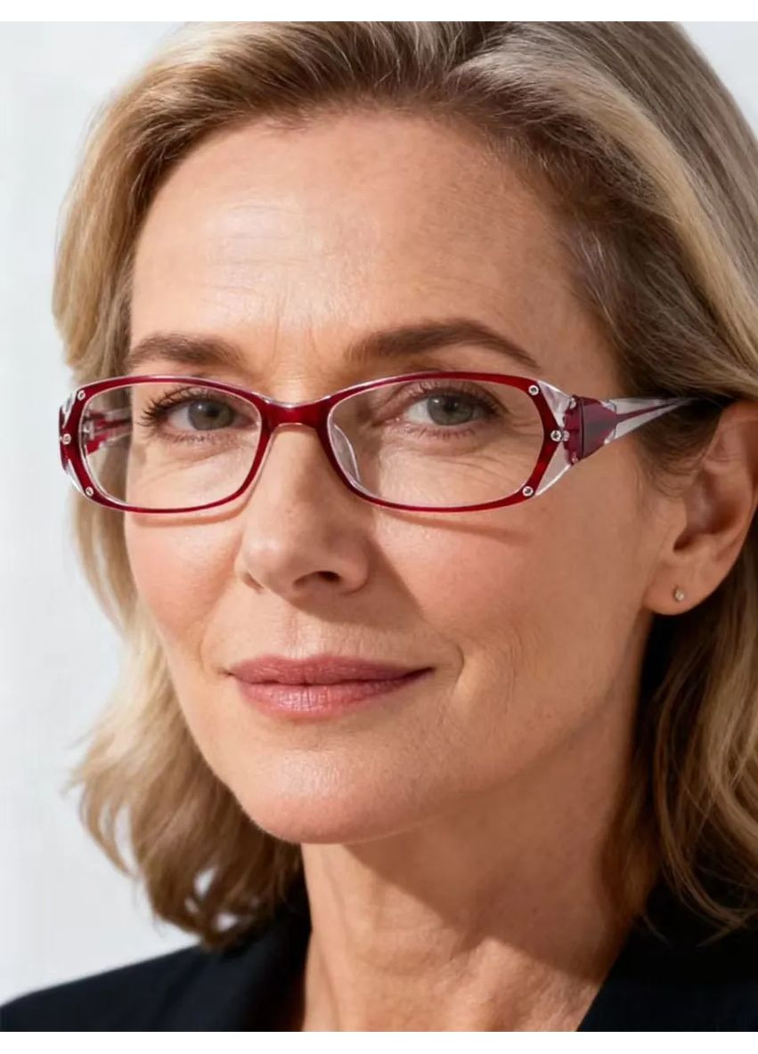 Готові жіночі пластикові окуляри для зору -1.00 для далини прозора лінза Ralph (372506752)